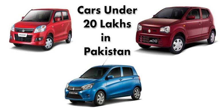 Cars Under 20 Lakhs in Pakistan