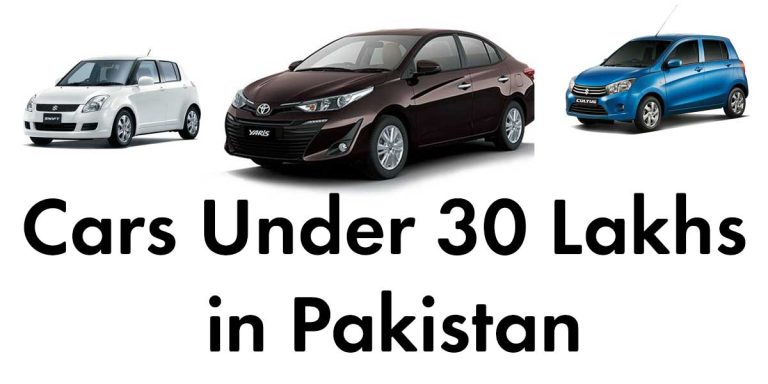 Best Cars Under 30 Lakhs in Pakistan