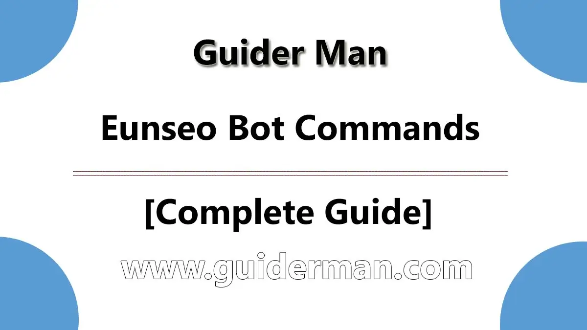 Eunseo Bot Commands