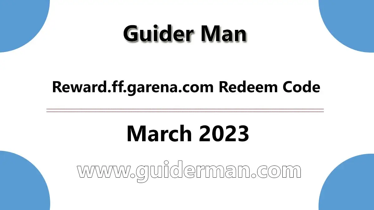 Reward.ff.garena.com Redeem Code 2023