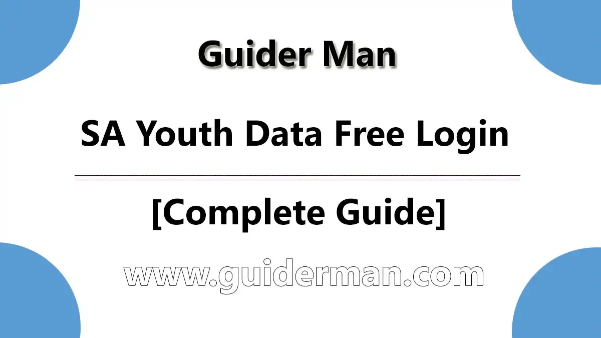 SA Youth Data Free Login