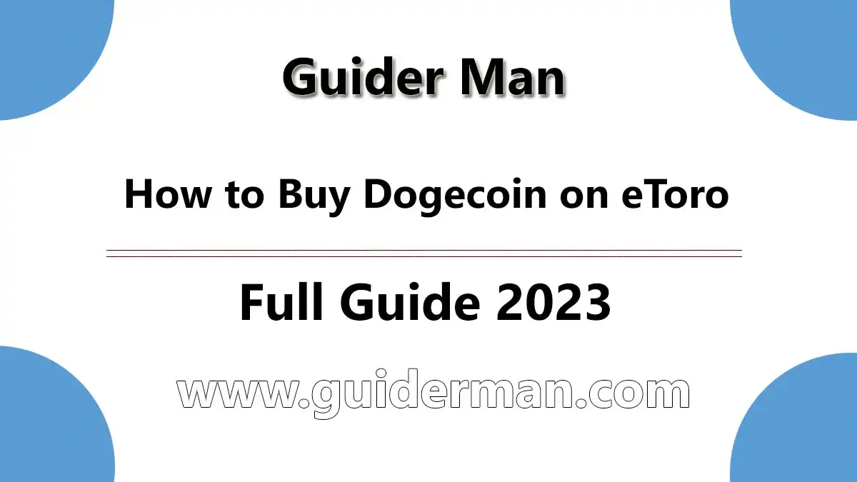 How to Buy Dogecoin on eToro