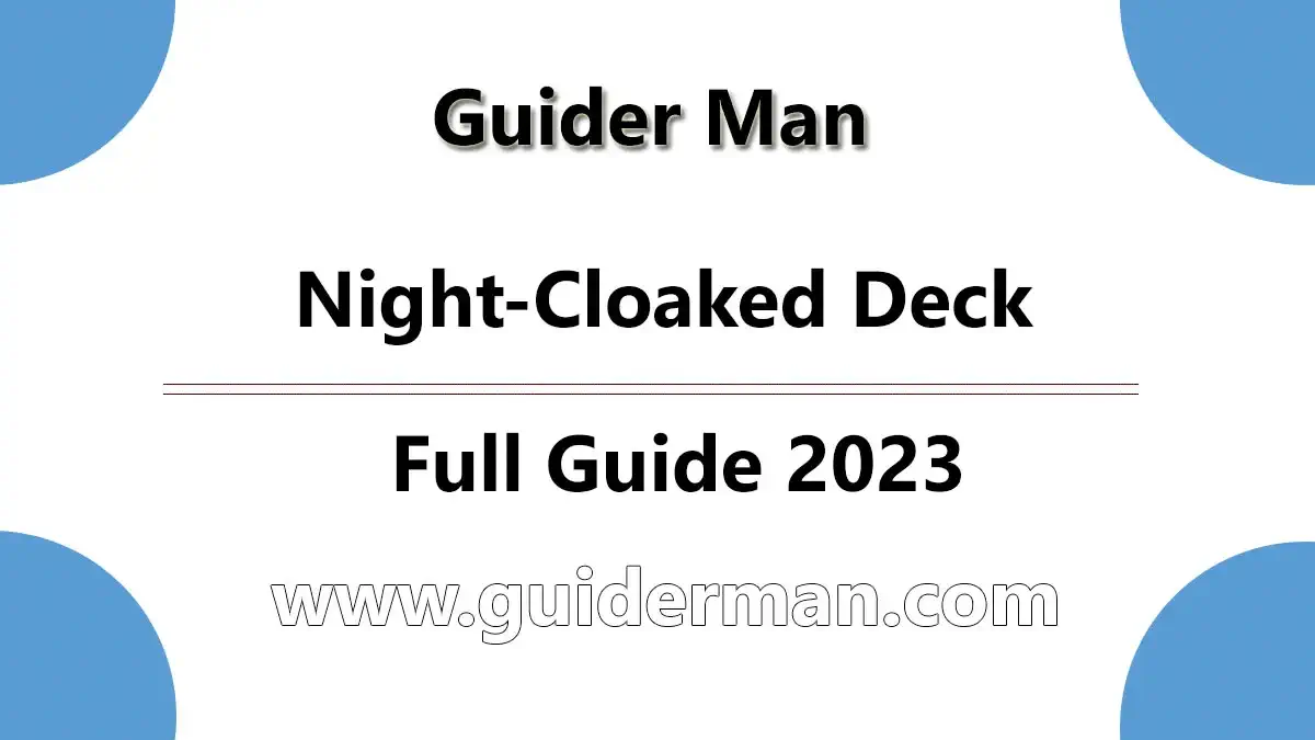Night-Cloaked Deck