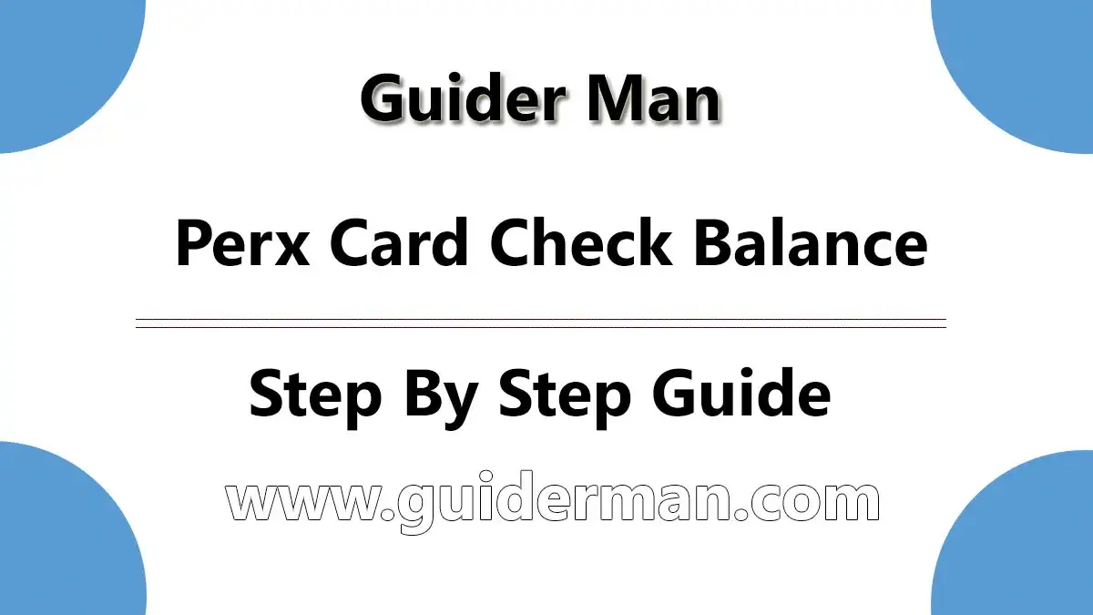 Perx Card Check Balance
