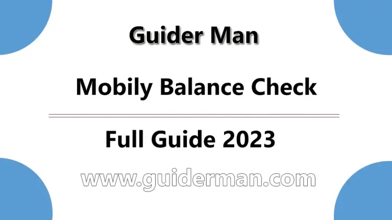mobily balance check