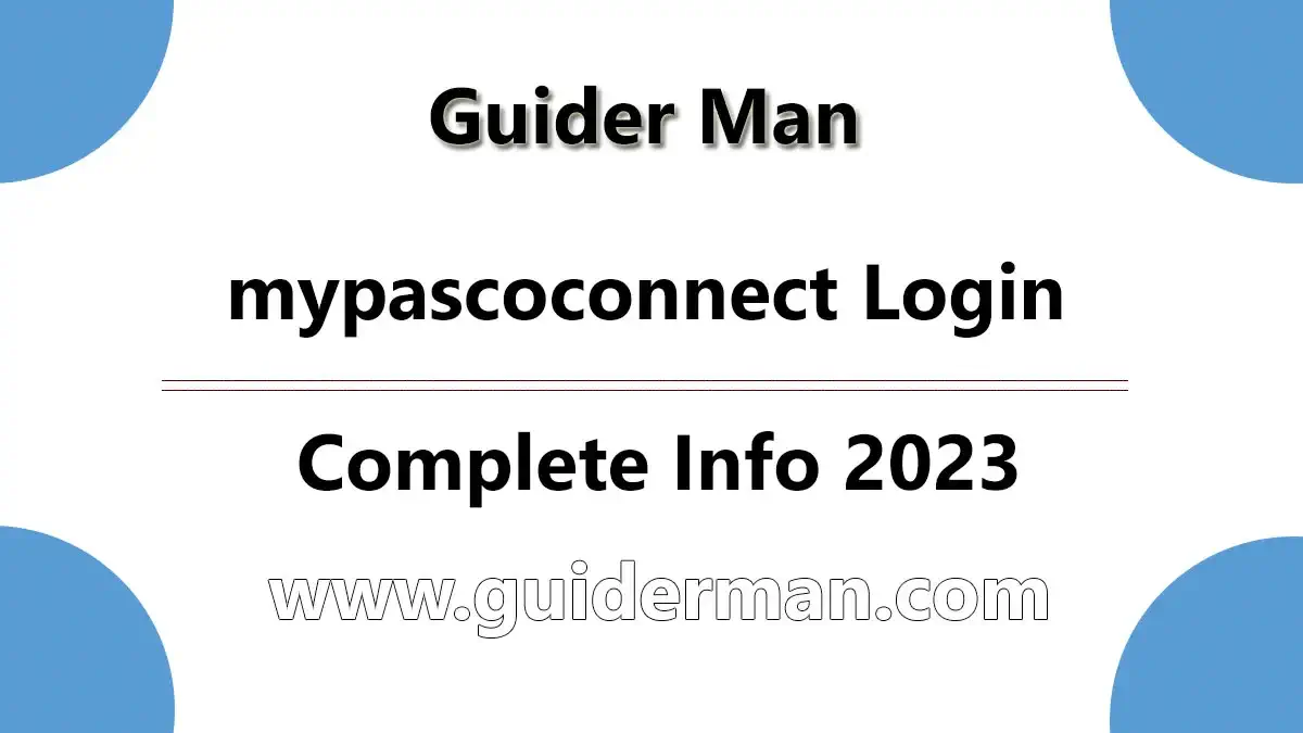 mypascoconnect Login