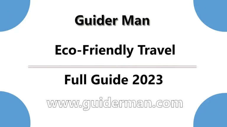Eco-Friendly Travel
