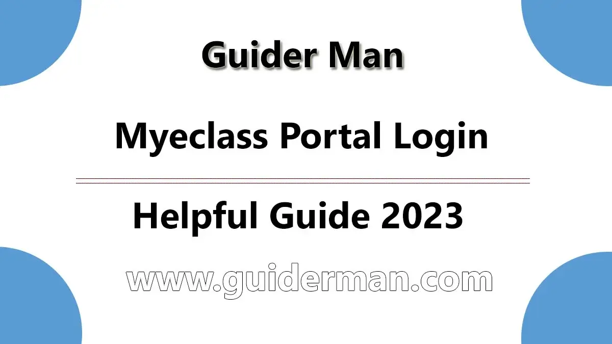 myeclass portal login