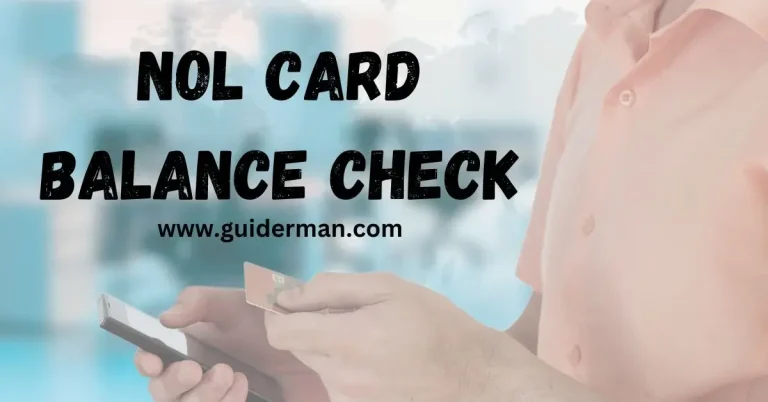 Nol Card Balance Check