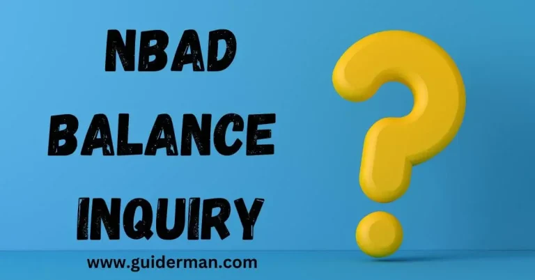 nbad balance inquiry