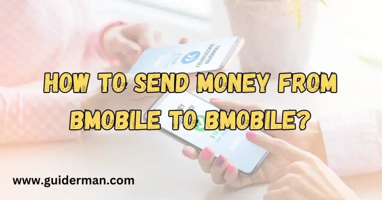 How to Send Money From Bmobile to Bmobile?