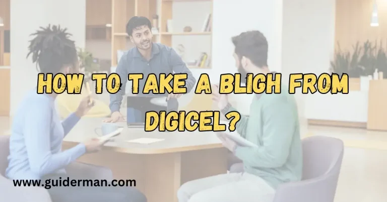 How to Take a Bligh from Digicel